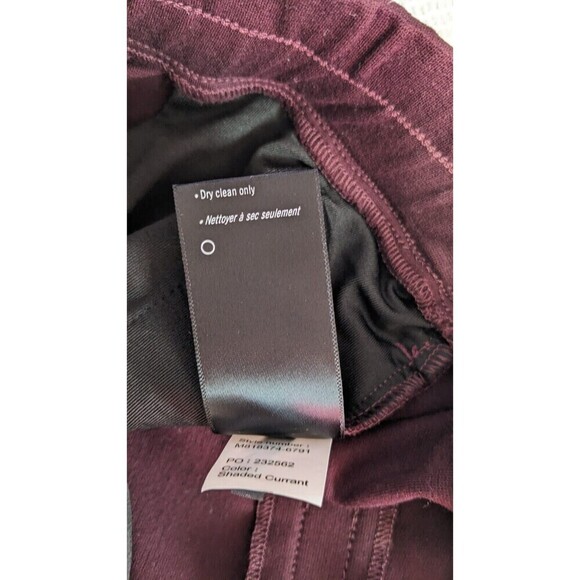 Paige Men's Hutton Slim Fit Track Joggers Sweatpants Pants in Currant Size L - Picture 8 of 13